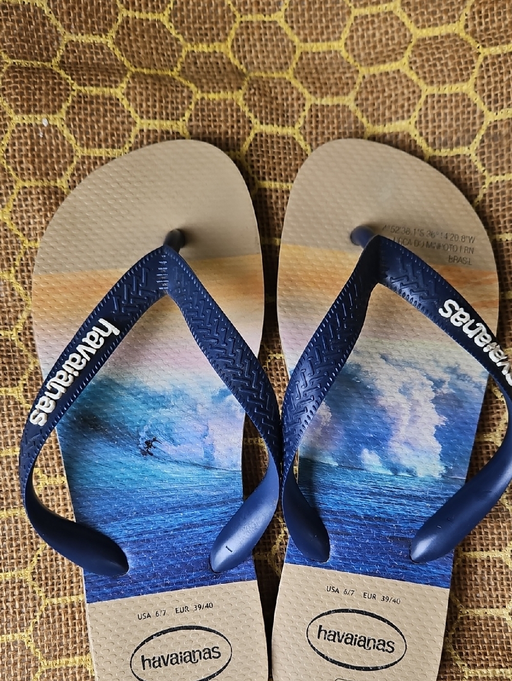 Havaianas Surfing Print Unisex Flip Flops Sandals